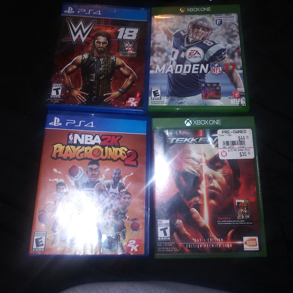 Game for ps4 Xbox one